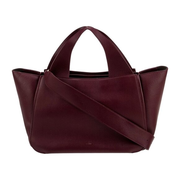 Cuyana Mila Satchel in Cherry Red - Picture 5 of 12